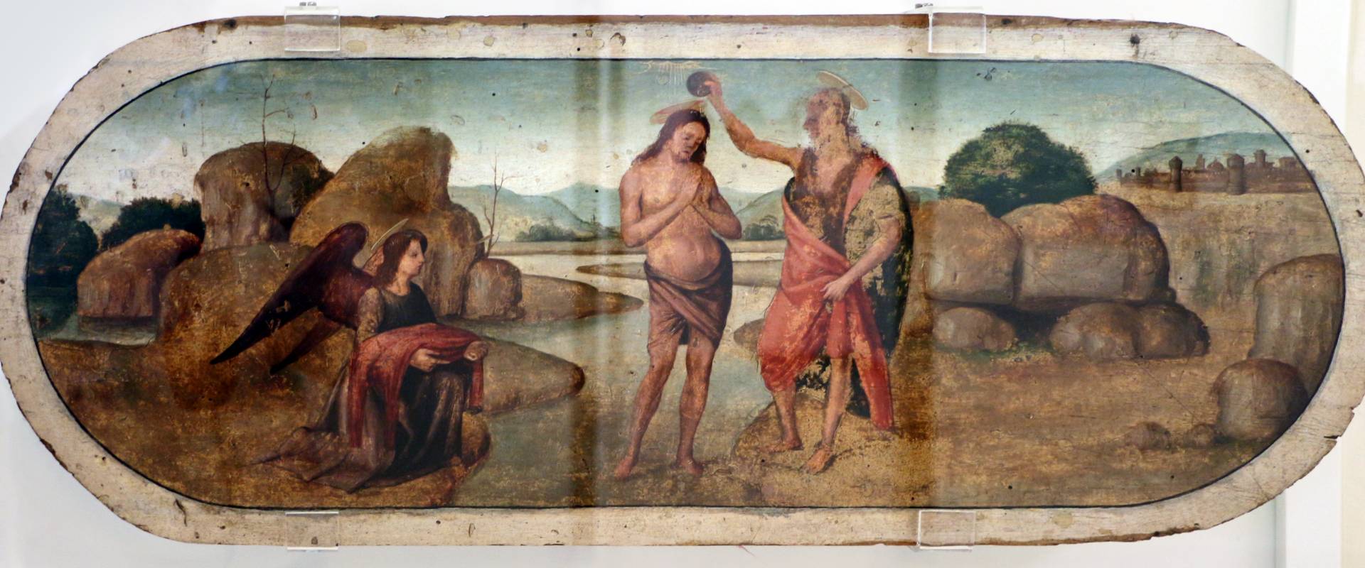 Bartolomeo di giovanni, battesimo di cristo, 1480-1500 ca foto di Sailko